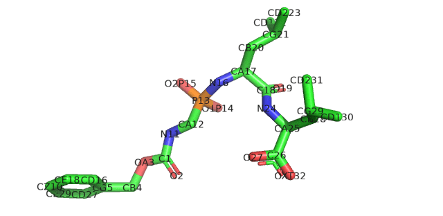 Ligand loaded from mol2 file.